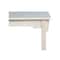 International Concepts Rectangle Table, Counter Height Mission Style, Unfinished, 48 W, 24 L, 36 in H, Wood, Unfinished T-2448 - alternate 3